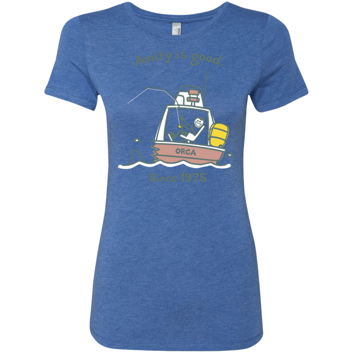 T-Shirts Vintage Royal / Small Amity Is Good Women's Triblend T-Shirt