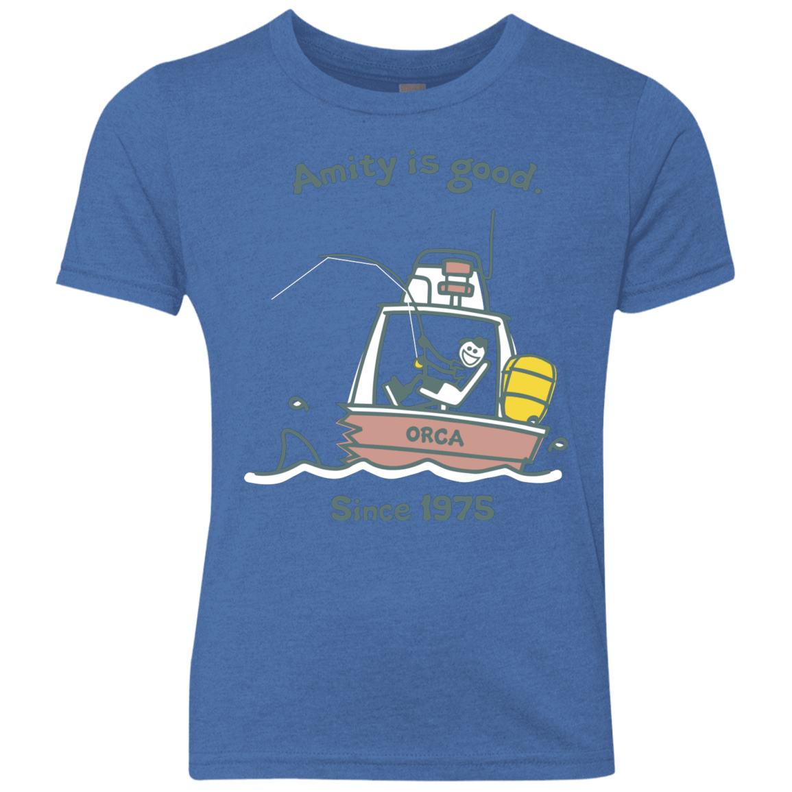 T-Shirts Vintage Royal / YXS Amity Is Good Youth Triblend T-Shirt