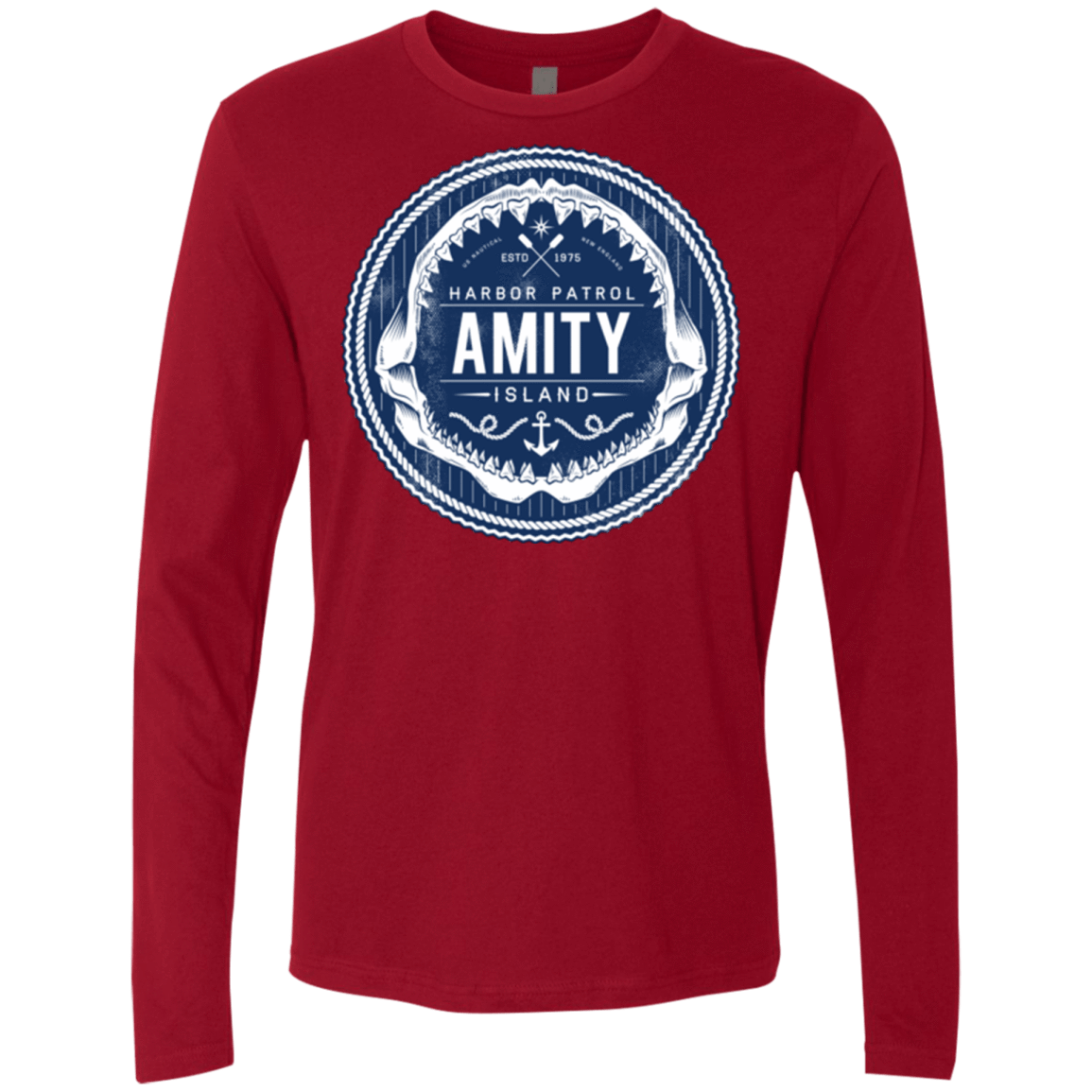 T-Shirts Cardinal / Small Amity nemons Men's Premium Long Sleeve
