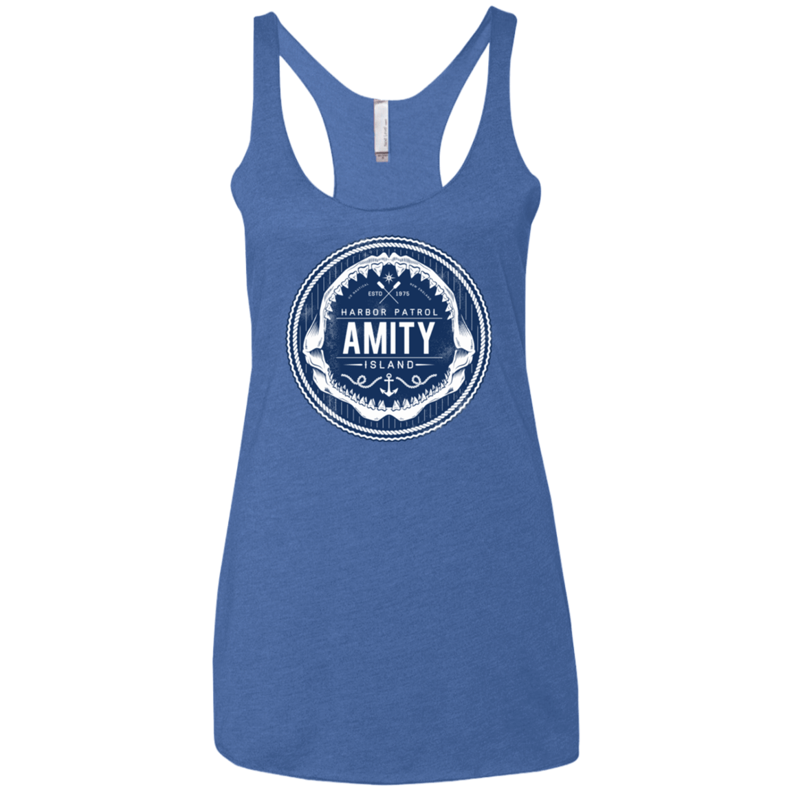 T-Shirts Vintage Royal / X-Small Amity nemons Women's Triblend Racerback Tank