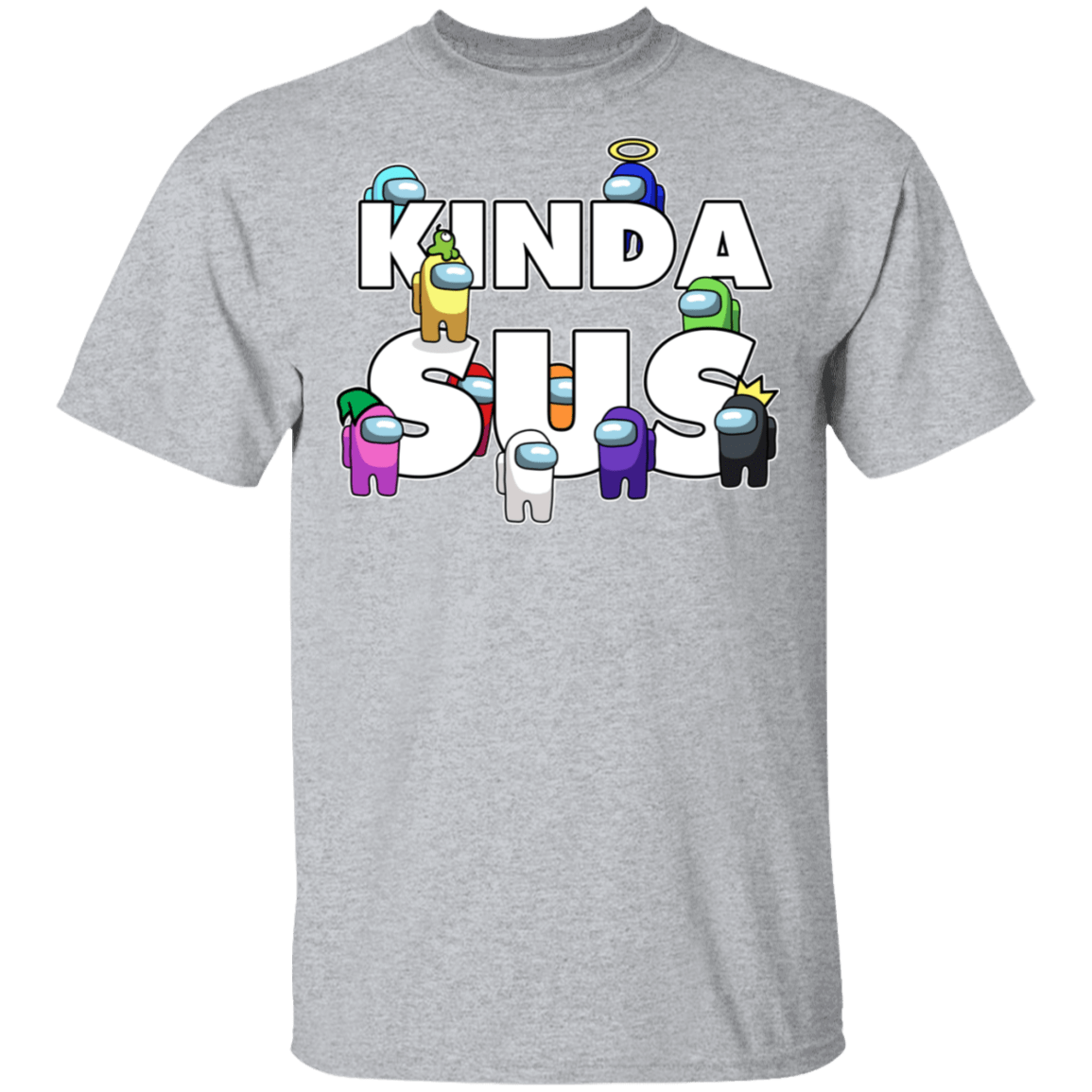 T-Shirts Sport Grey / S Among us Kinda Sus T-Shirt