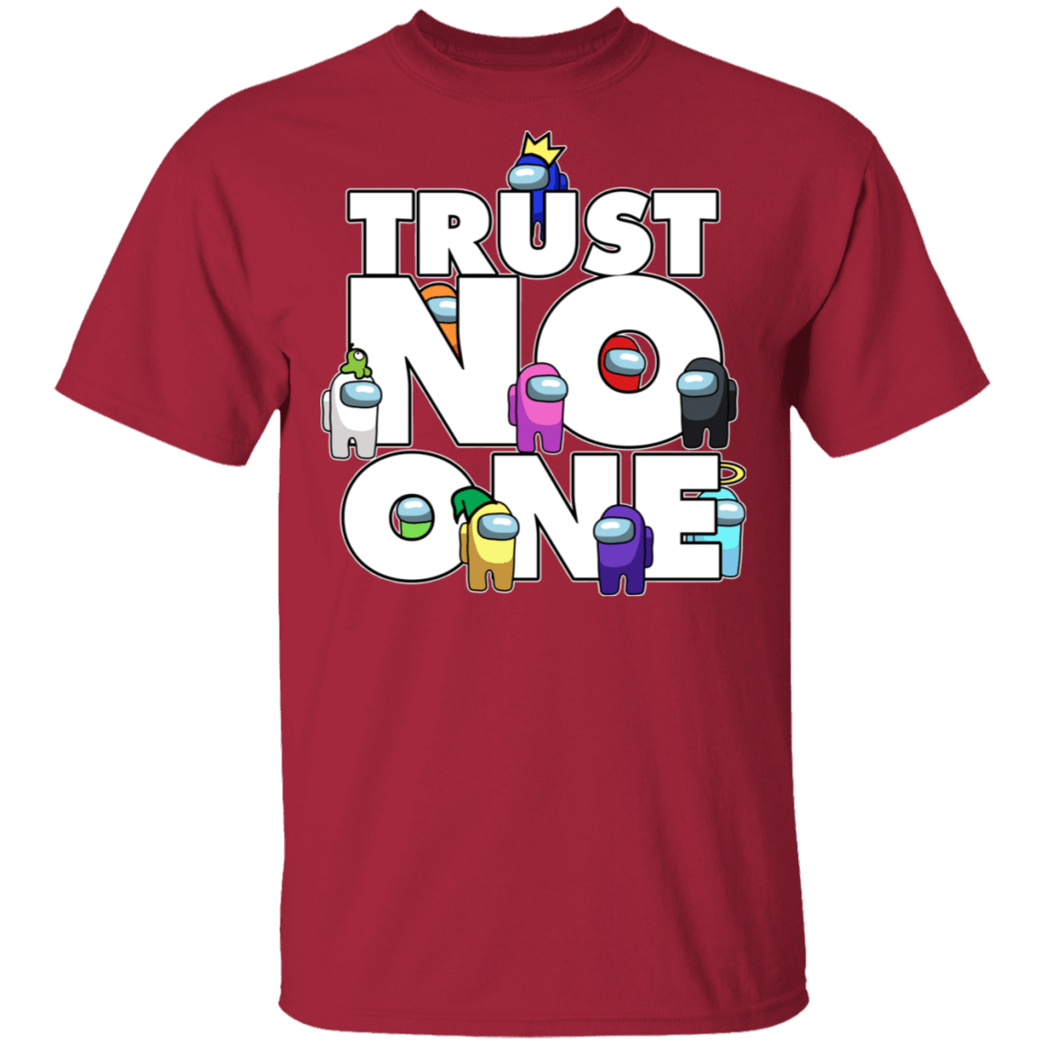 T-Shirts Cardinal / S Among Us Trust No One T-Shirt