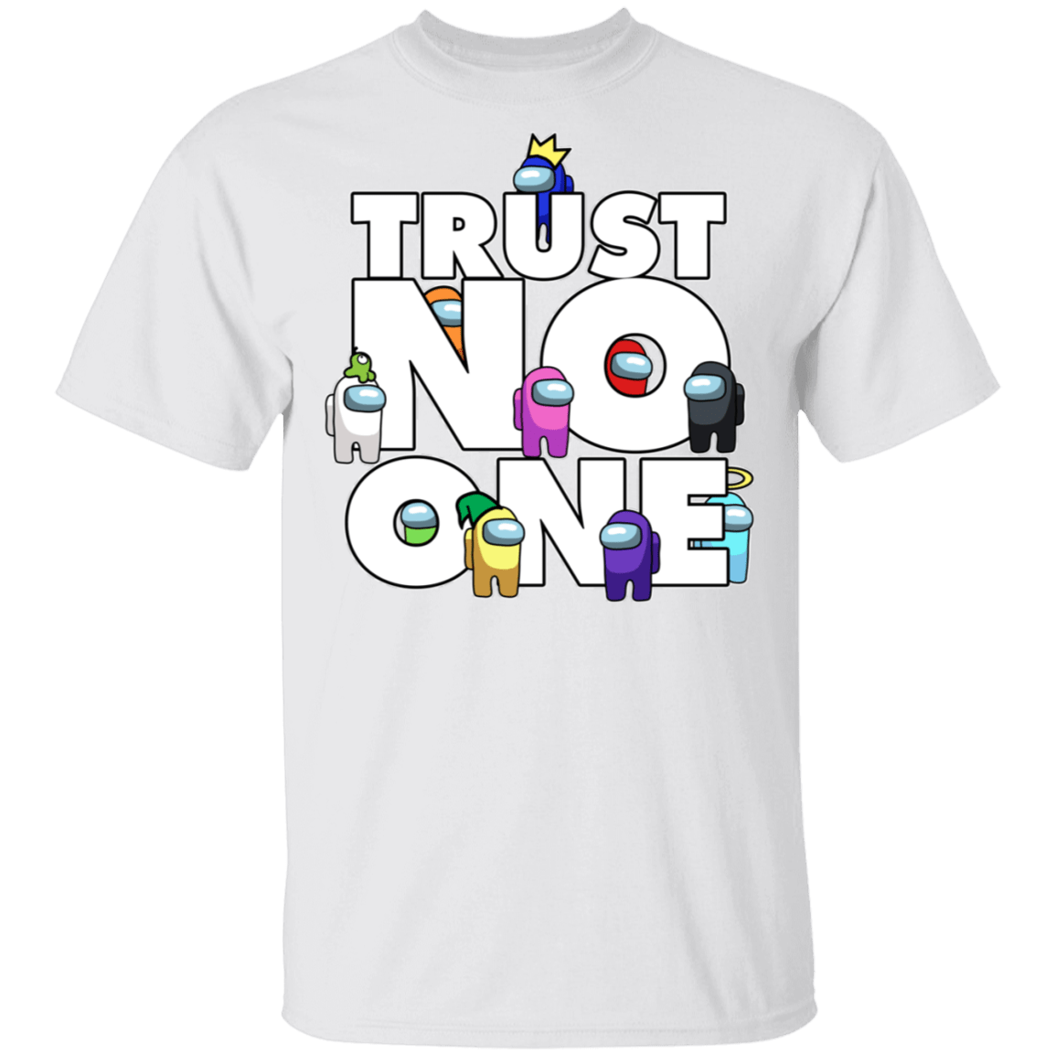 T-Shirts White / S Among Us Trust No One T-Shirt