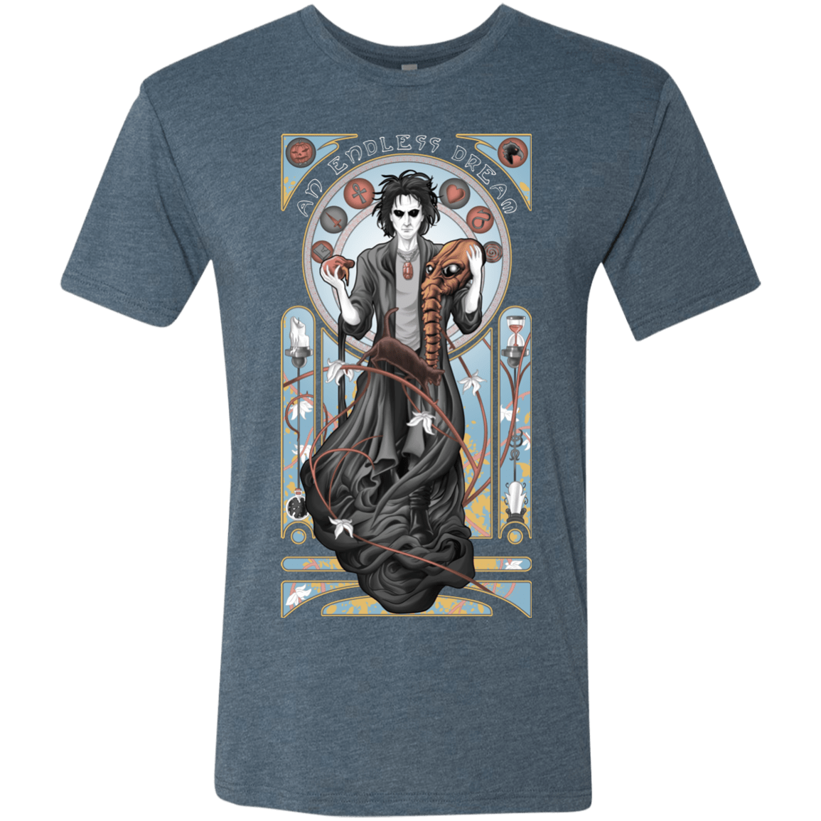 T-Shirts Indigo / Small An Endless Dream Men's Triblend T-Shirt