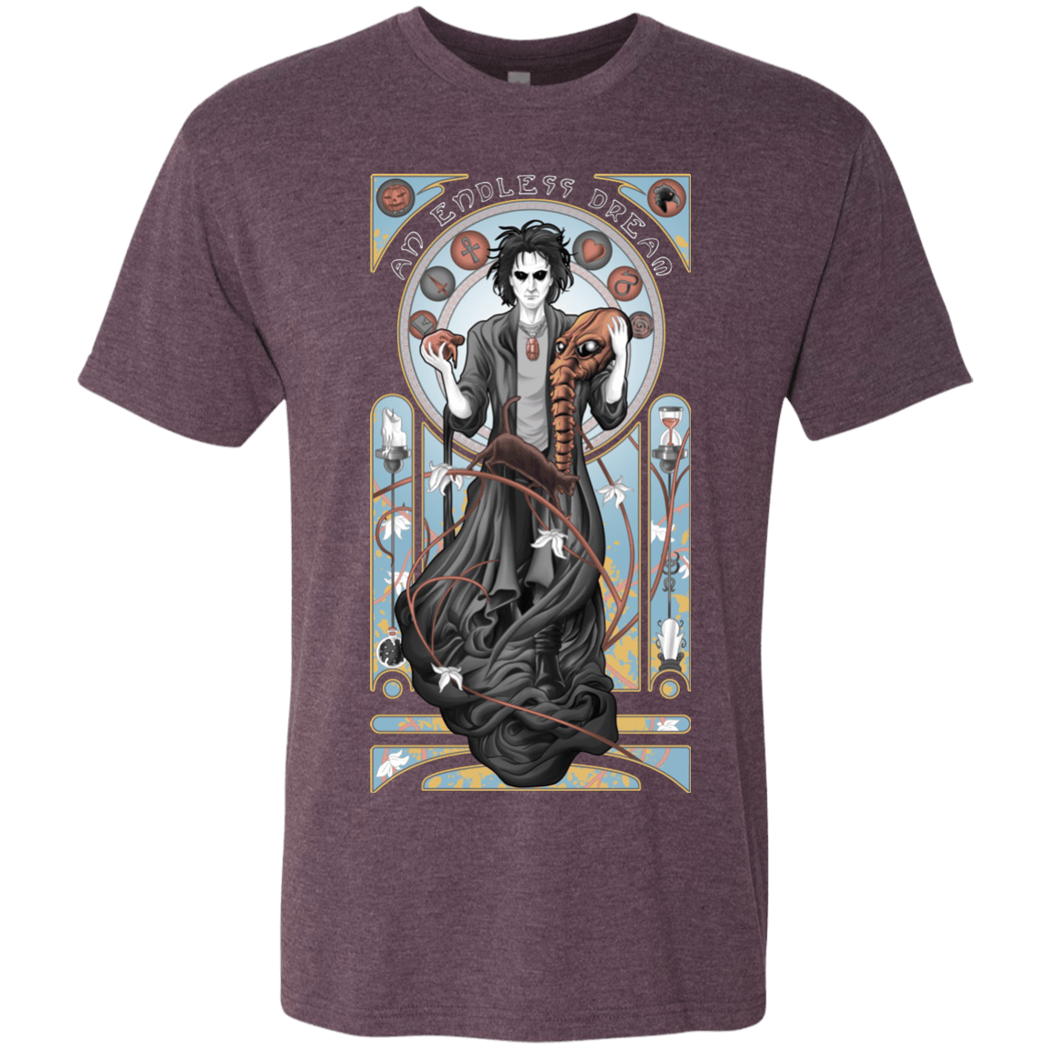 T-Shirts Vintage Purple / Small An Endless Dream Men's Triblend T-Shirt