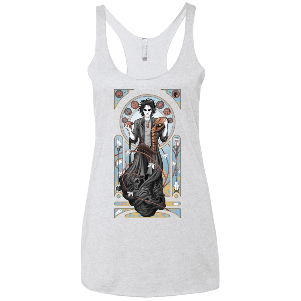 T-Shirts Heather White / X-Small An Endless Dream Women's Triblend Racerback Tank