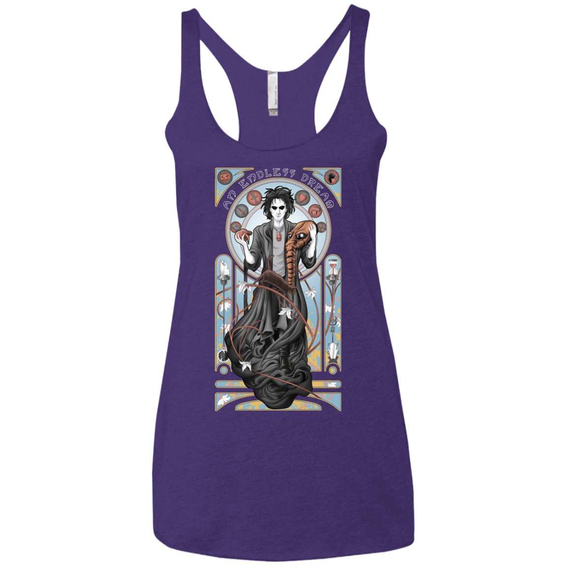 T-Shirts Purple / X-Small An Endless Dream Women's Triblend Racerback Tank