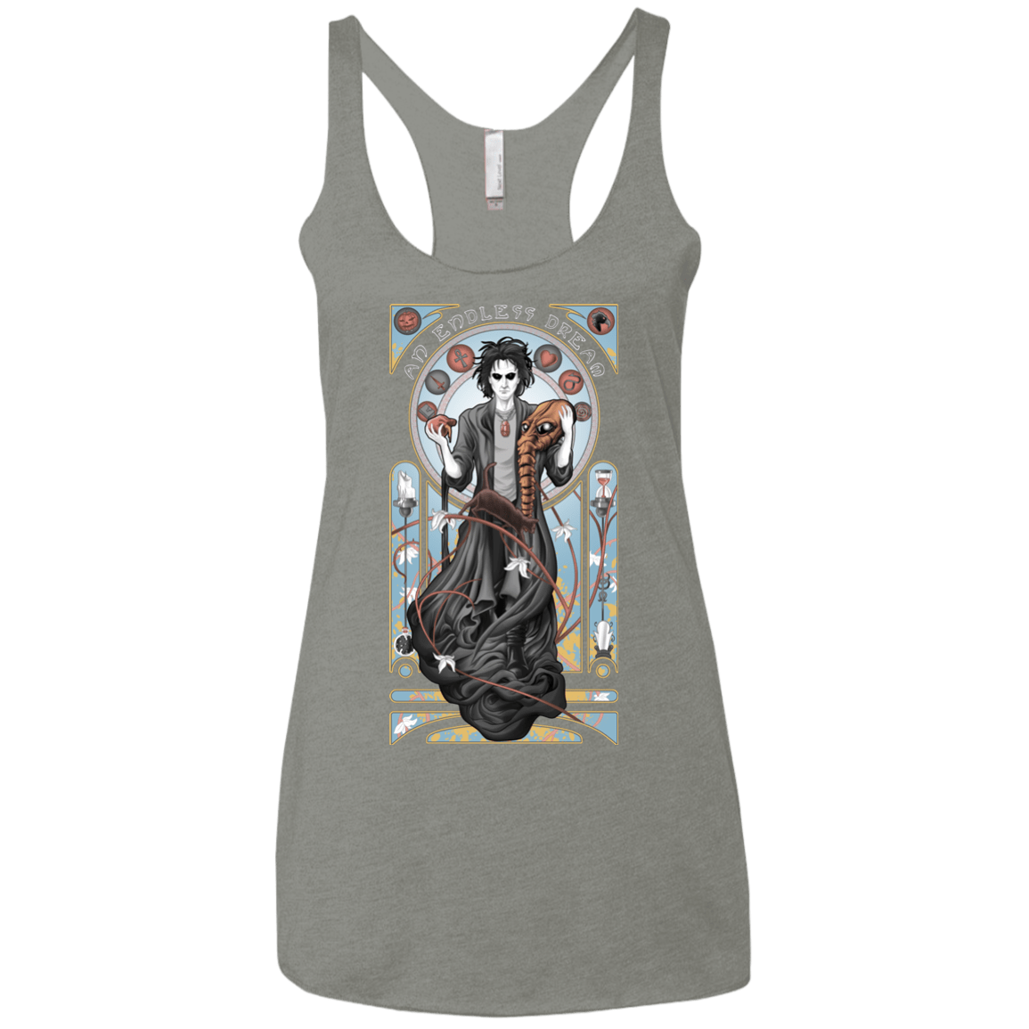 T-Shirts Venetian Grey / X-Small An Endless Dream Women's Triblend Racerback Tank