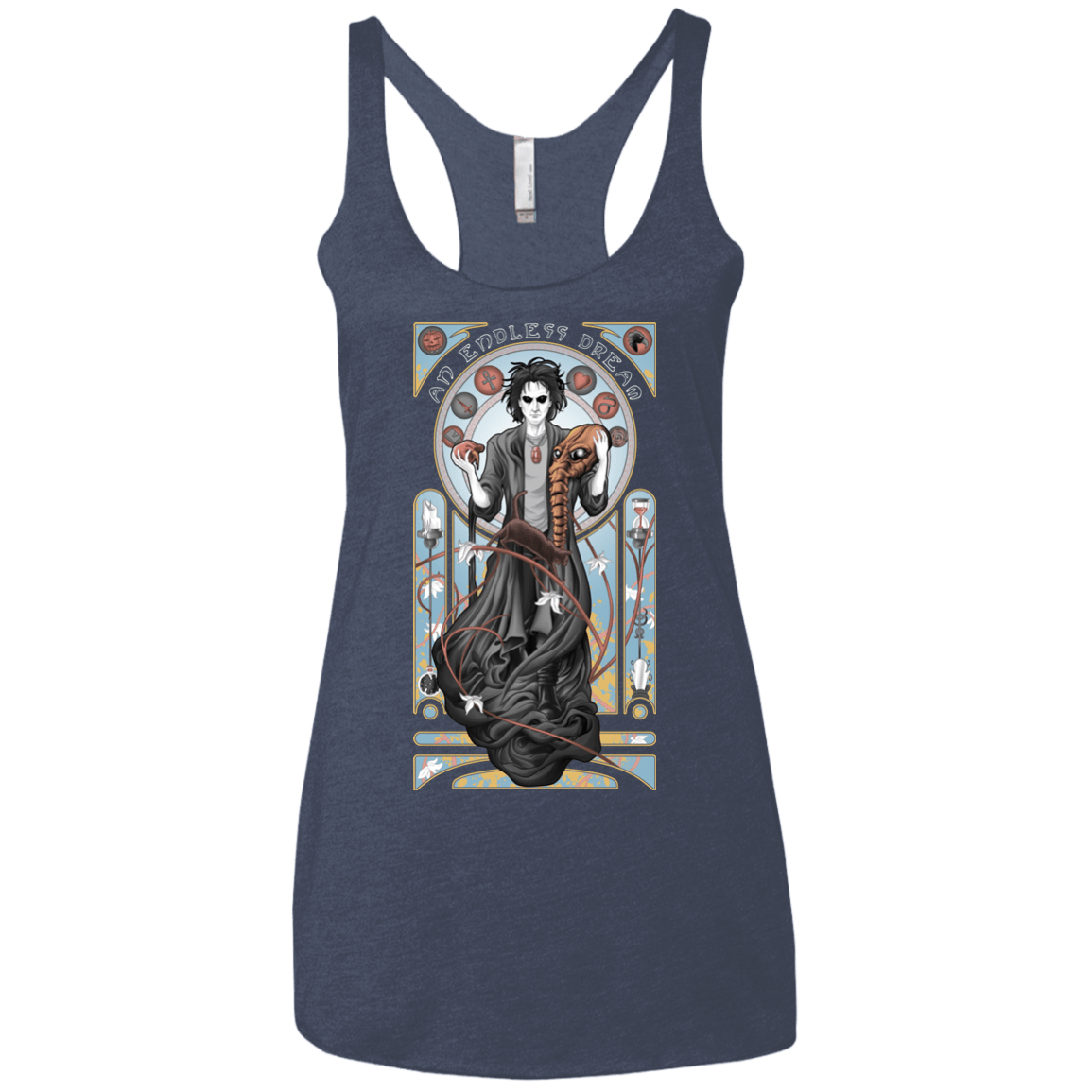 T-Shirts Vintage Navy / X-Small An Endless Dream Women's Triblend Racerback Tank