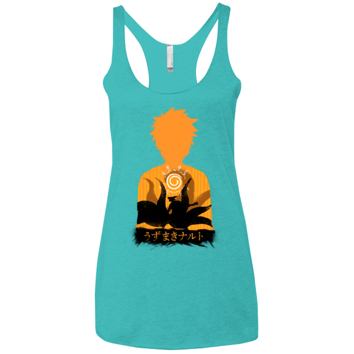 T-Shirts Tahiti Blue / X-Small An inner battle Women's Triblend Racerback Tank