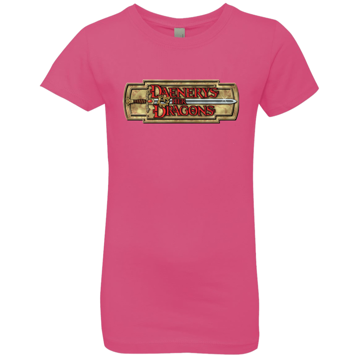 T-Shirts Hot Pink / YXS An RPG of Thrones Girls Premium T-Shirt