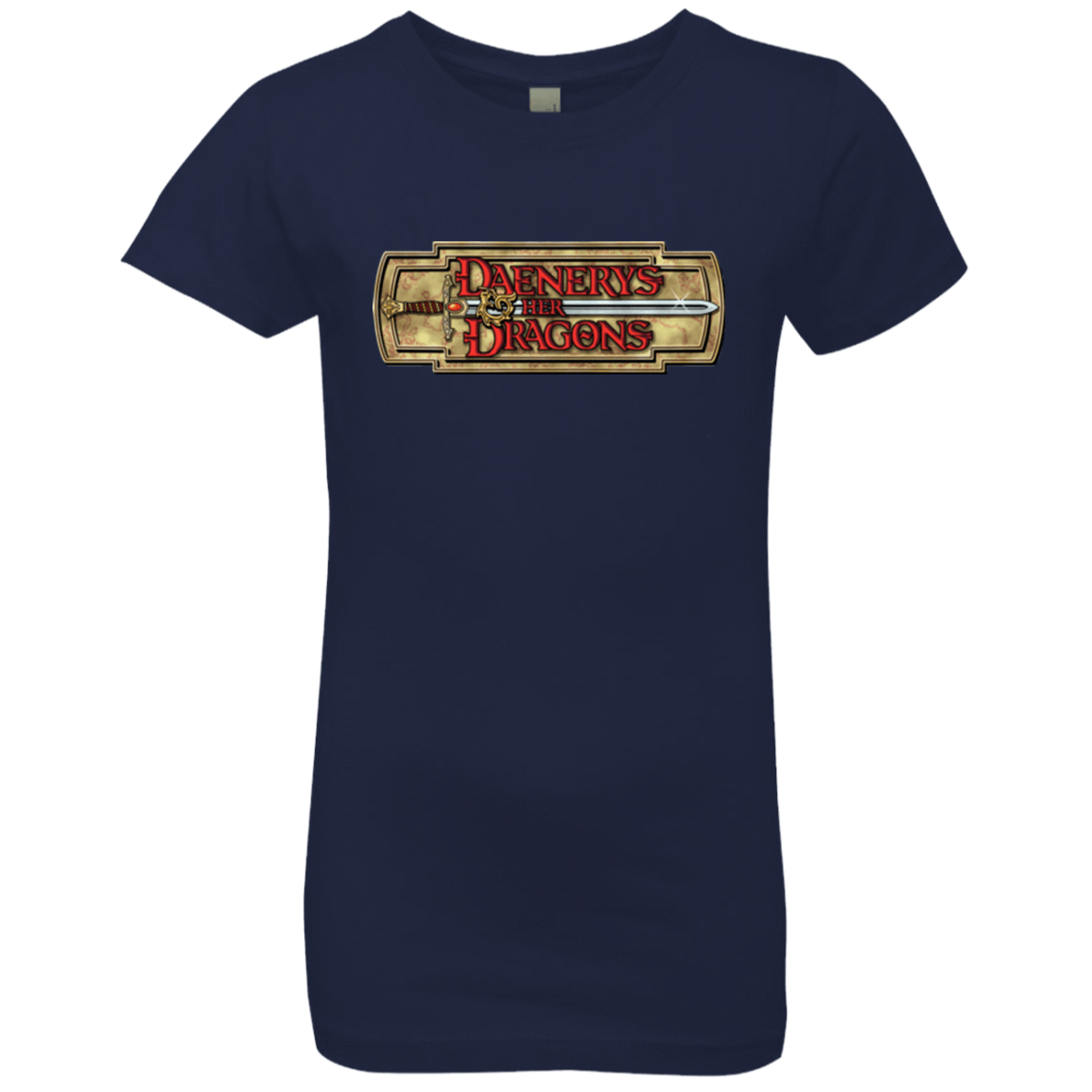 T-Shirts Midnight Navy / YXS An RPG of Thrones Girls Premium T-Shirt