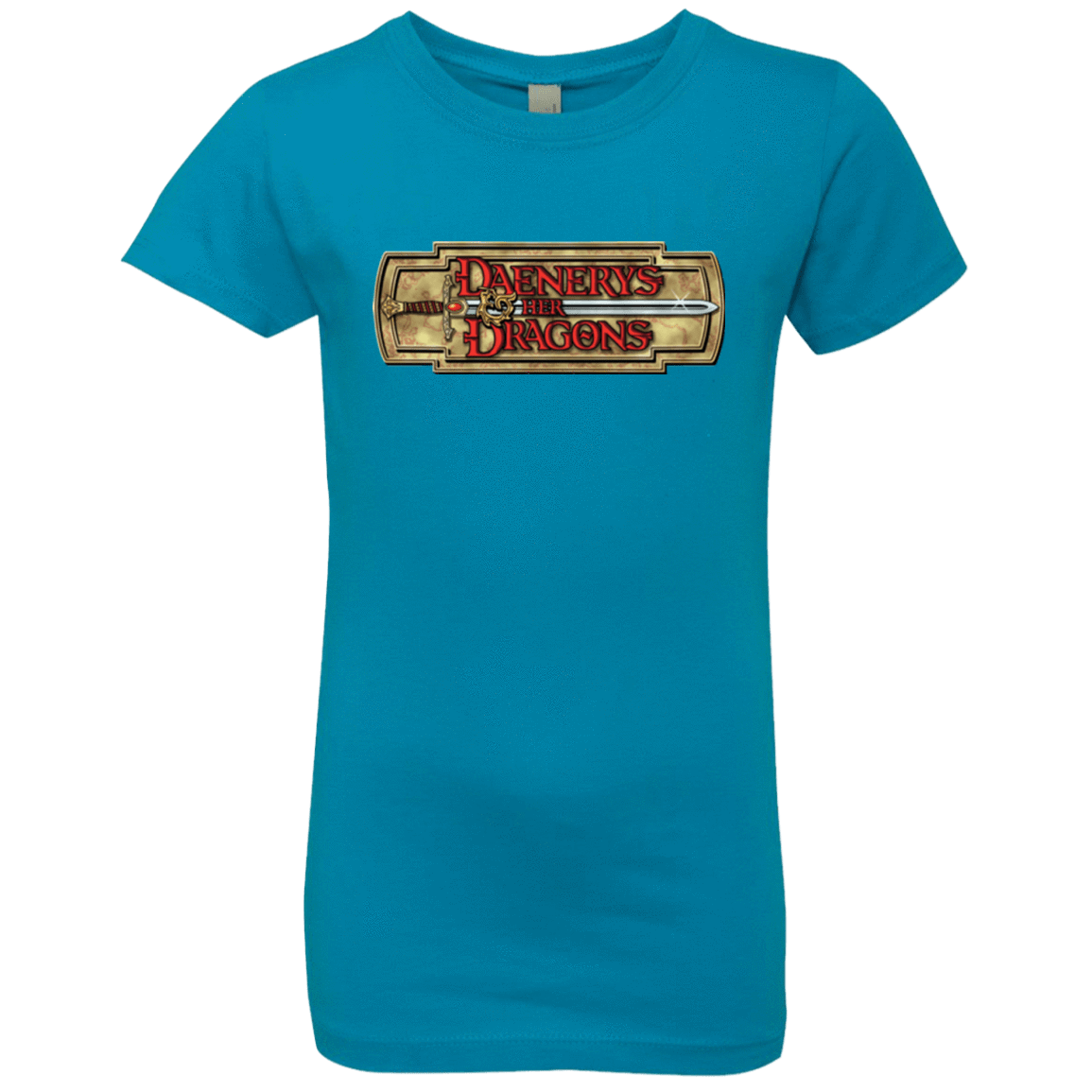 T-Shirts Turquoise / YXS An RPG of Thrones Girls Premium T-Shirt