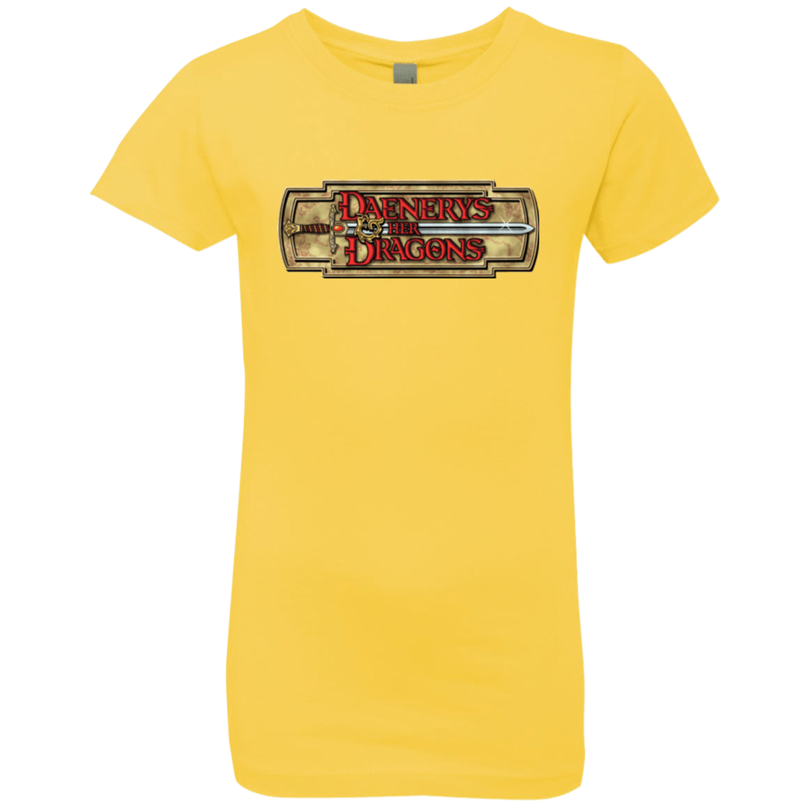 T-Shirts Vibrant Yellow / YXS An RPG of Thrones Girls Premium T-Shirt