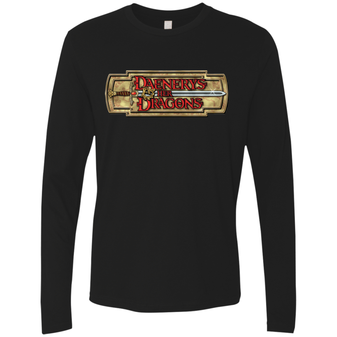 T-Shirts Black / Small An RPG of Thrones Men's Premium Long Sleeve