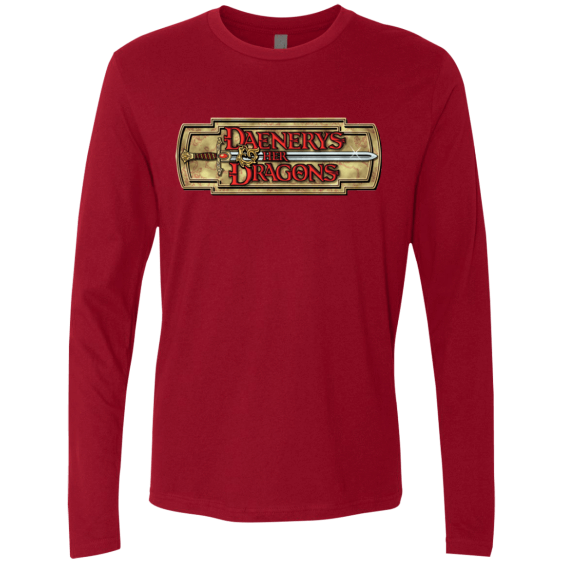 T-Shirts Cardinal / Small An RPG of Thrones Men's Premium Long Sleeve