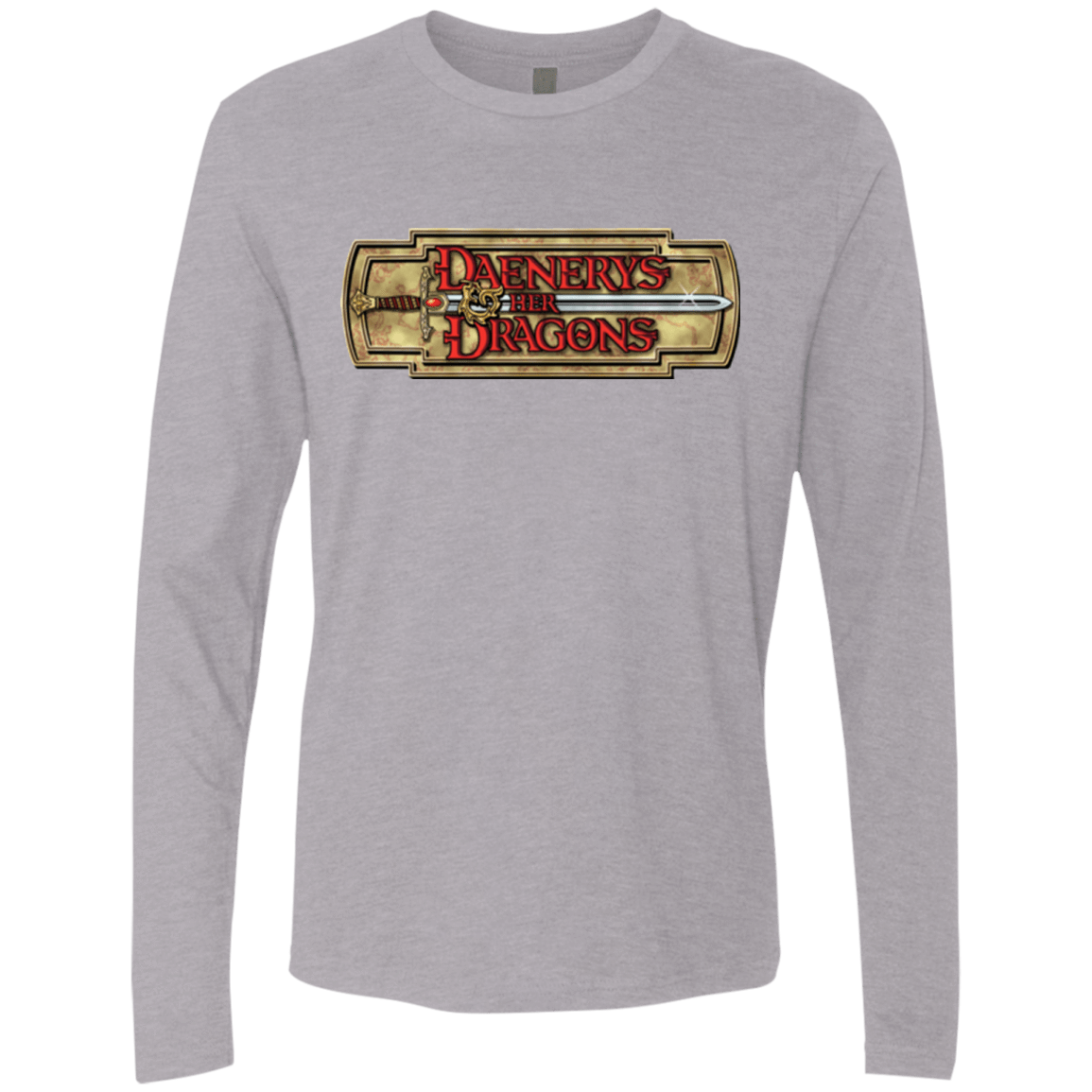 T-Shirts Heather Grey / Small An RPG of Thrones Men's Premium Long Sleeve