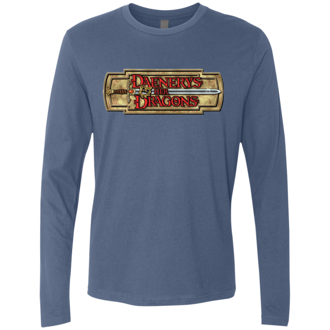 T-Shirts Indigo / Small An RPG of Thrones Men's Premium Long Sleeve