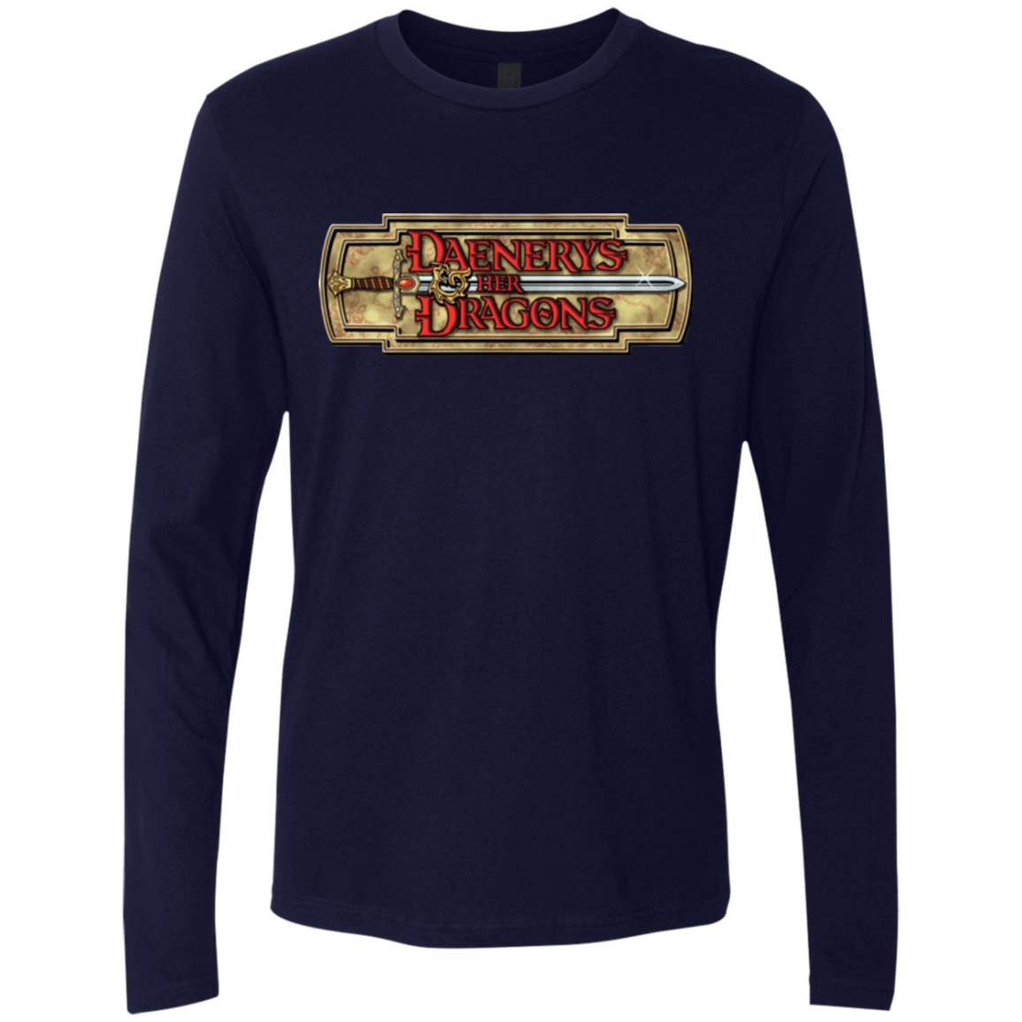 T-Shirts Midnight Navy / Small An RPG of Thrones Men's Premium Long Sleeve