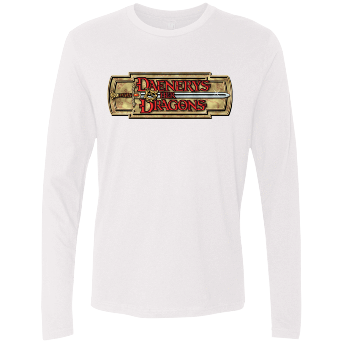 T-Shirts White / Small An RPG of Thrones Men's Premium Long Sleeve