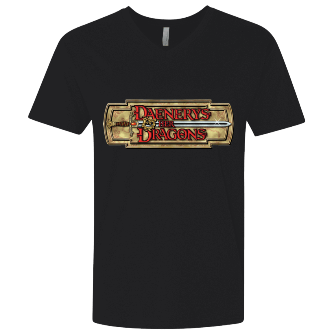 T-Shirts Black / X-Small An RPG of Thrones Men's Premium V-Neck