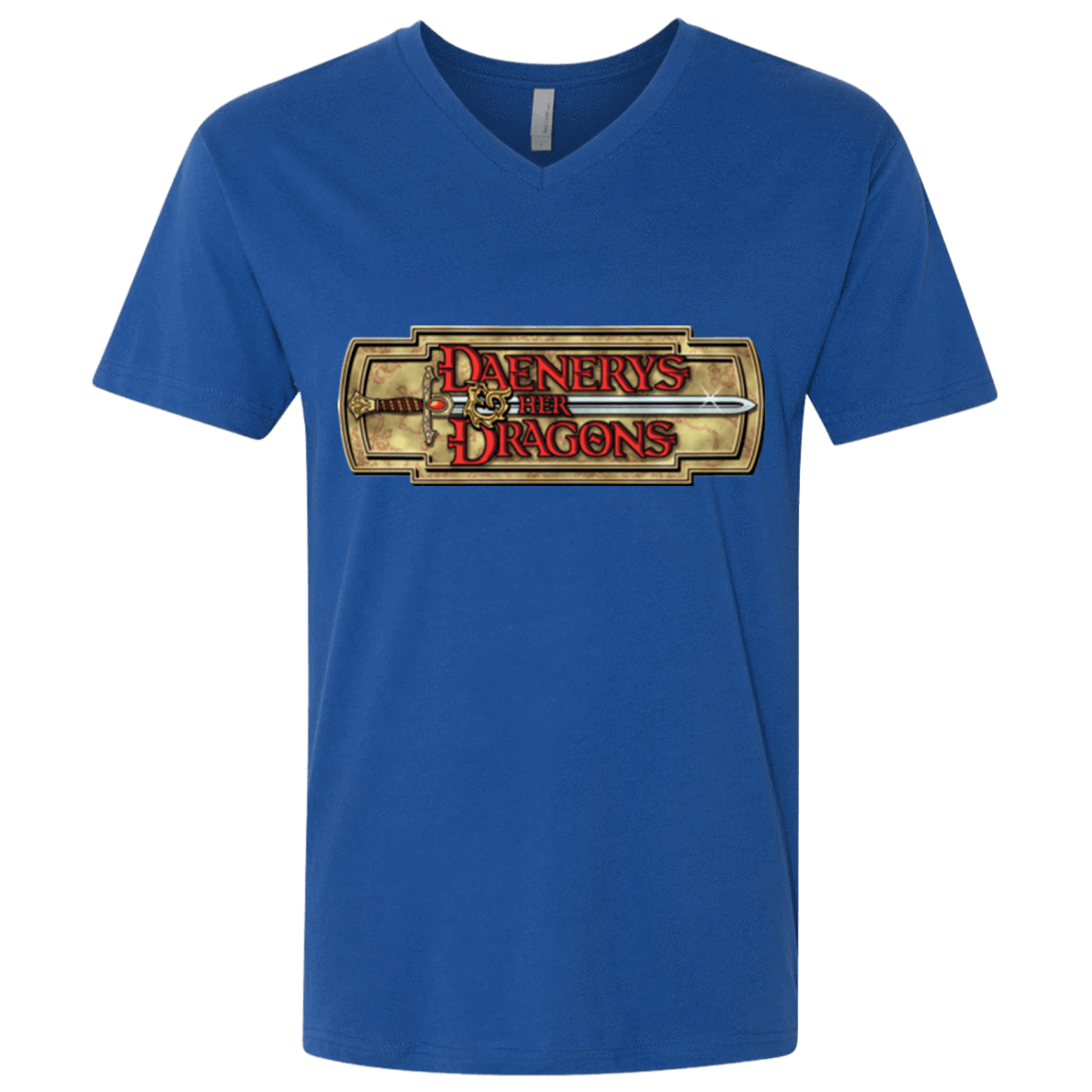 T-Shirts Royal / X-Small An RPG of Thrones Men's Premium V-Neck