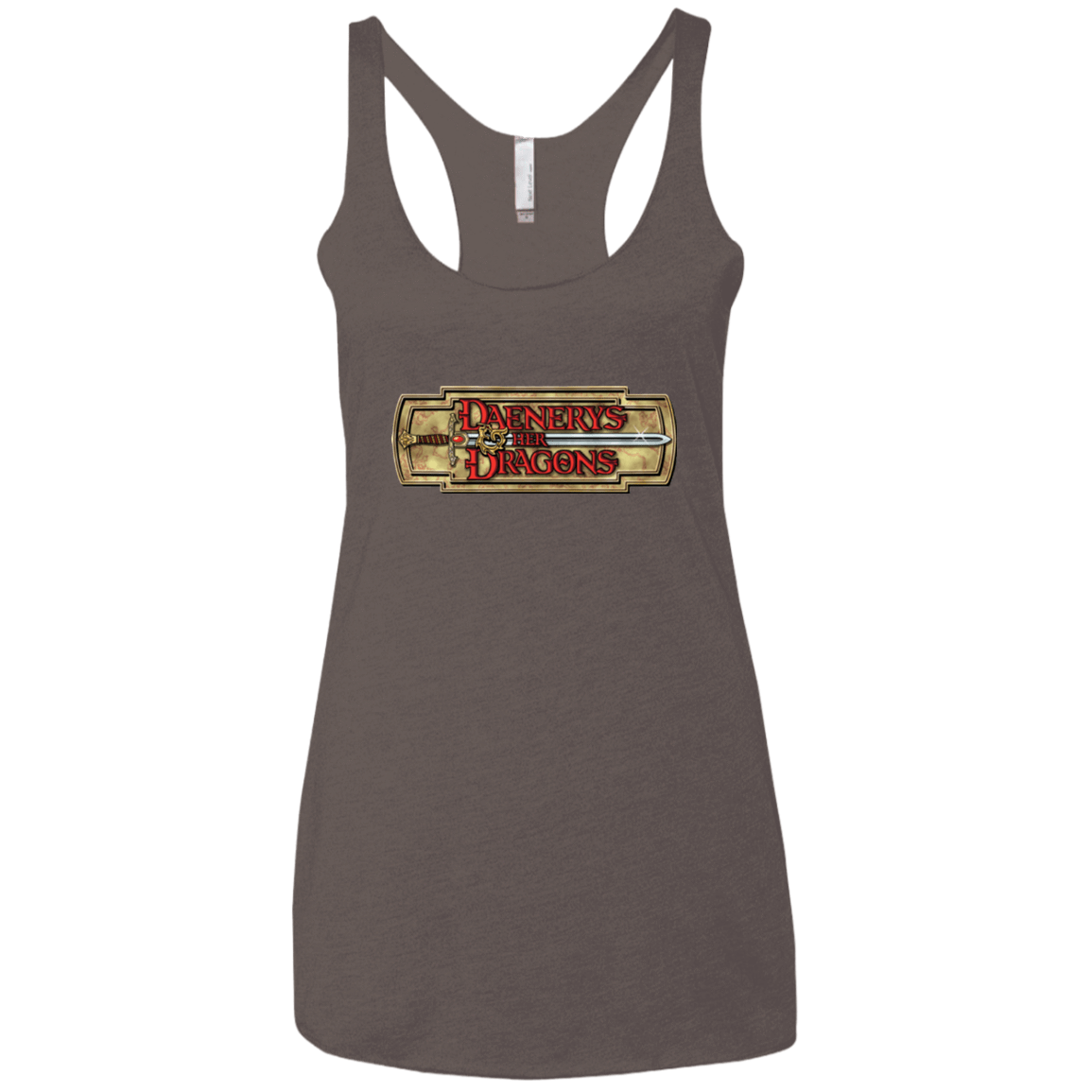 T-Shirts Macchiato / X-Small An RPG of Thrones Women's Triblend Racerback Tank