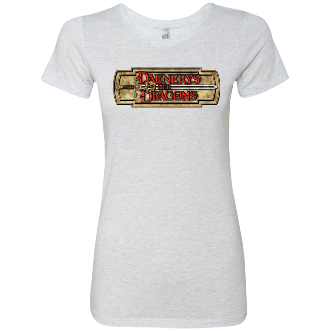 T-Shirts Heather White / Small An RPG of Thrones Women's Triblend T-Shirt