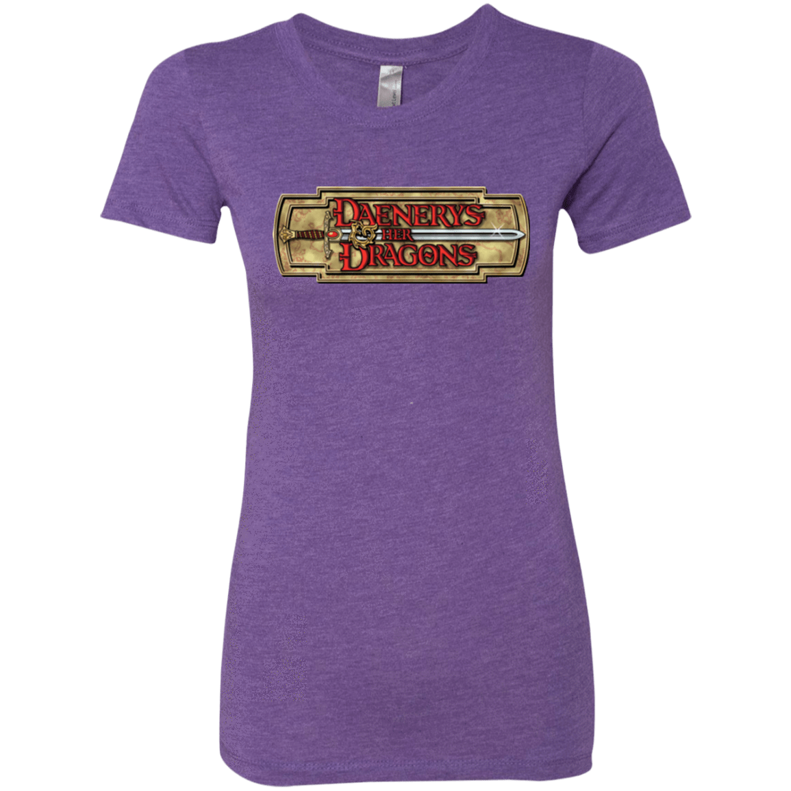 T-Shirts Purple Rush / Small An RPG of Thrones Women's Triblend T-Shirt