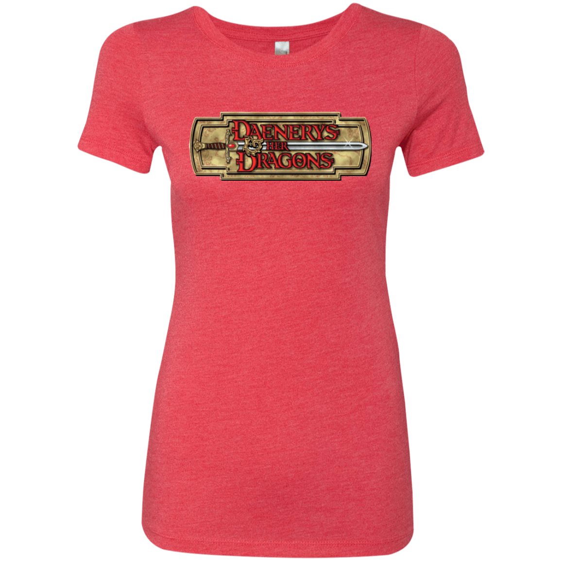 T-Shirts Vintage Red / Small An RPG of Thrones Women's Triblend T-Shirt