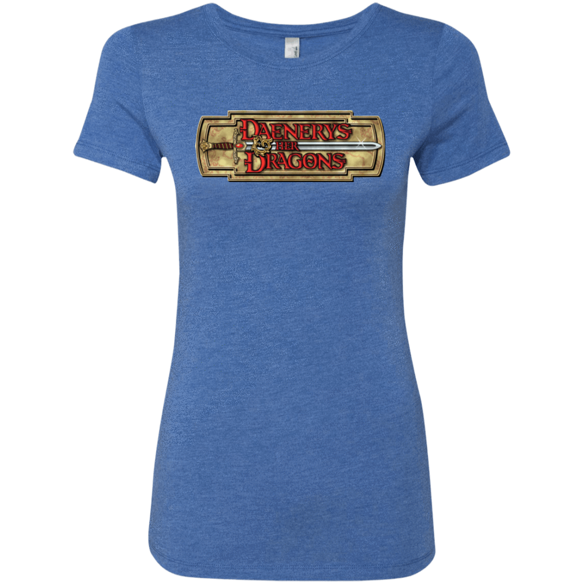 T-Shirts Vintage Royal / Small An RPG of Thrones Women's Triblend T-Shirt