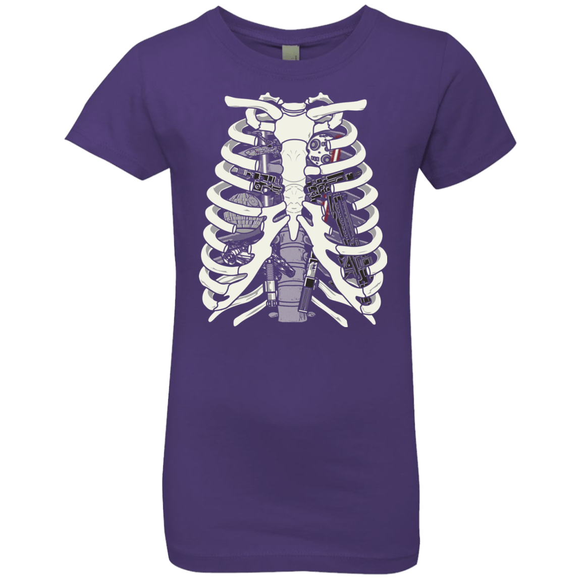 T-Shirts Purple Rush / YXS Anatomy of a Galaxy Far Away Girls Premium T-Shirt