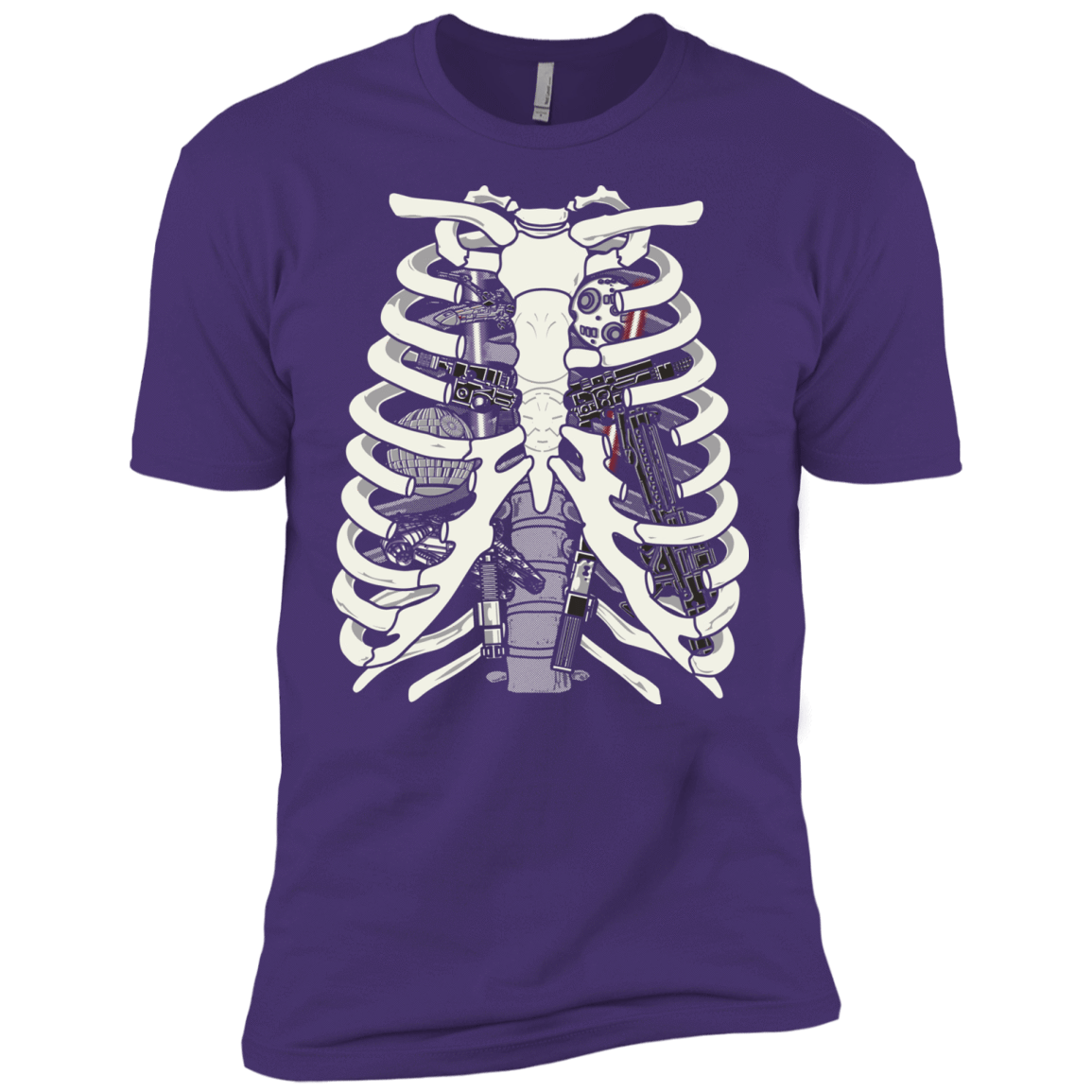 T-Shirts Purple / X-Small Anatomy of a Galaxy Far Away Men's Premium T-Shirt