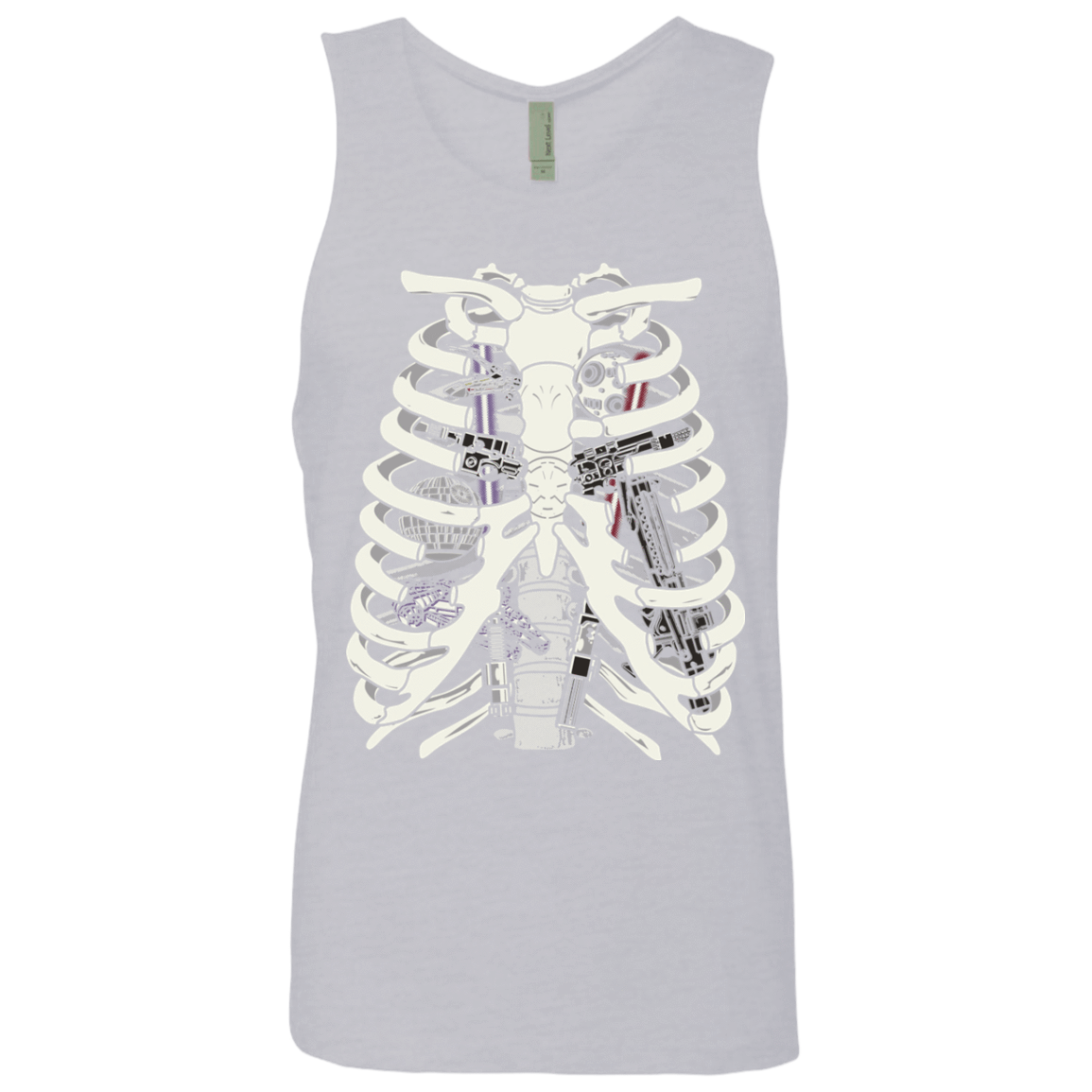 T-Shirts Heather Grey / Small Anatomy of a Galaxy Far Away Men's Premium Tank Top