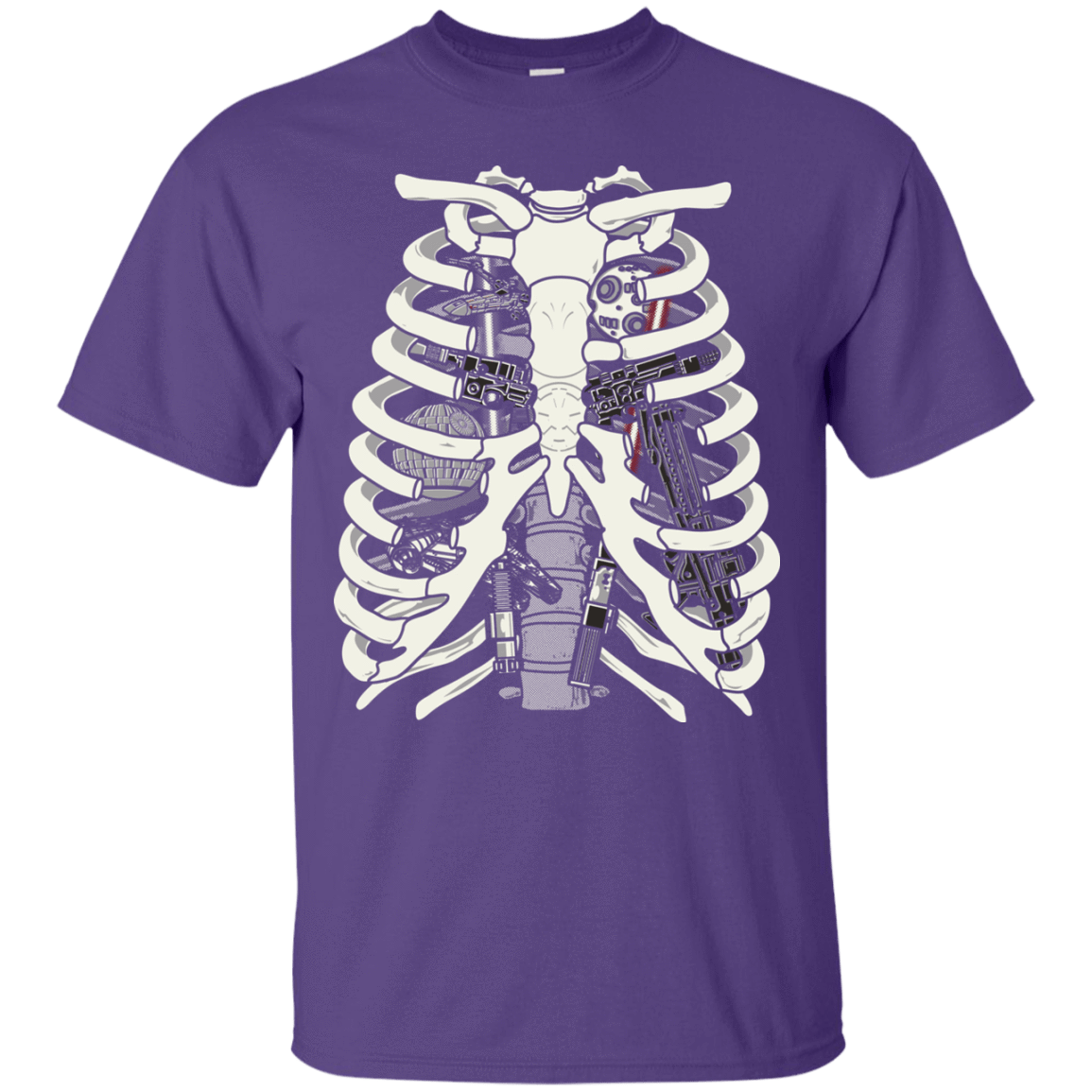T-Shirts Purple / Small Anatomy of a Galaxy Far Away T-Shirt