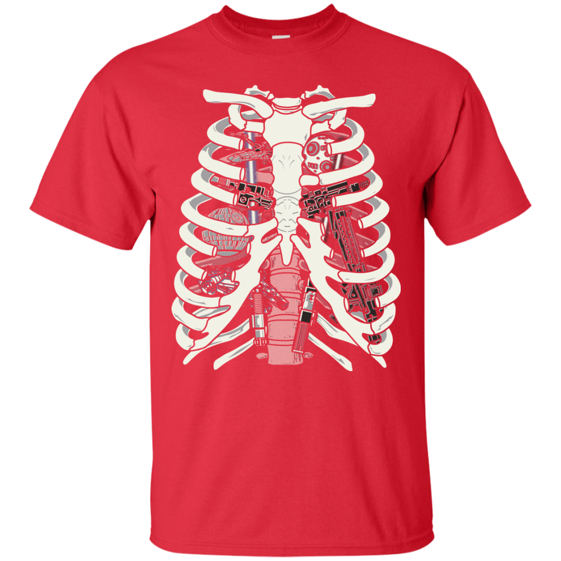 T-Shirts Red / Small Anatomy of a Galaxy Far Away T-Shirt