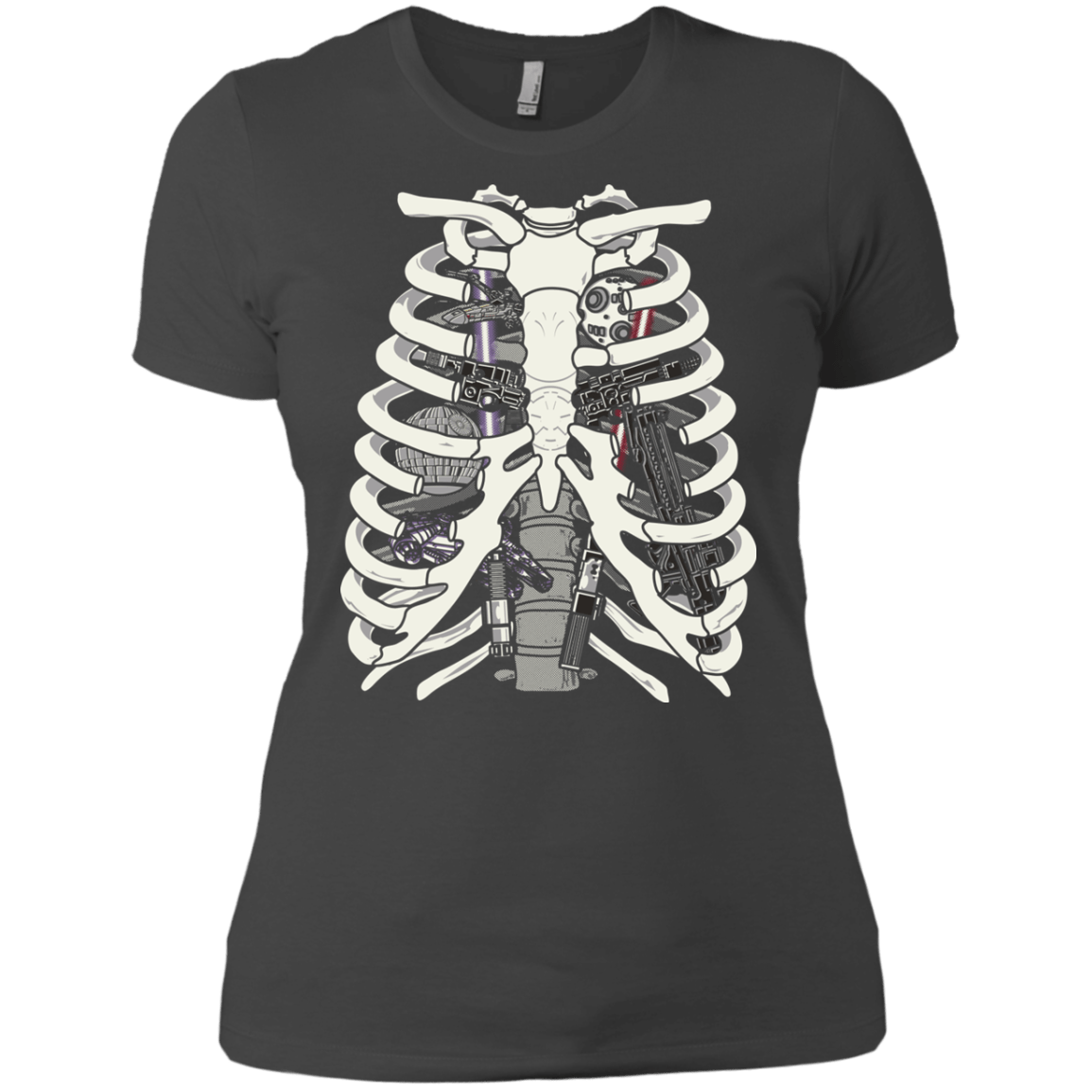 T-Shirts Heavy Metal / X-Small Anatomy of a Galaxy Far Away Women's Premium T-Shirt