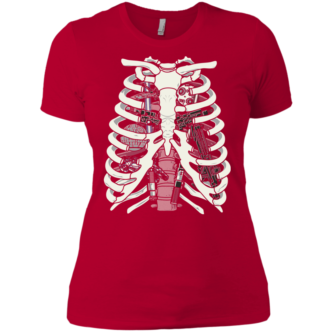 T-Shirts Red / X-Small Anatomy of a Galaxy Far Away Women's Premium T-Shirt