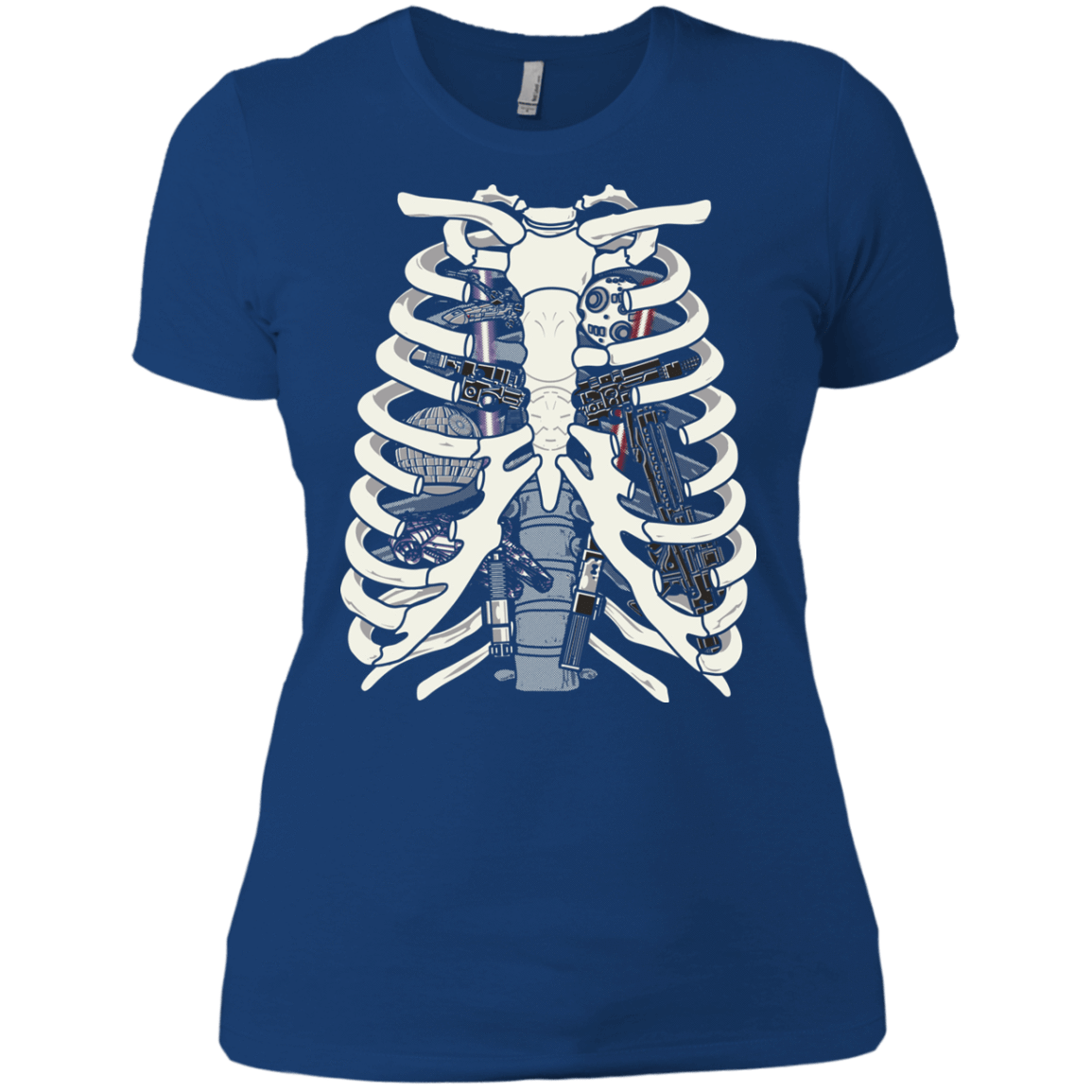 T-Shirts Royal / X-Small Anatomy of a Galaxy Far Away Women's Premium T-Shirt