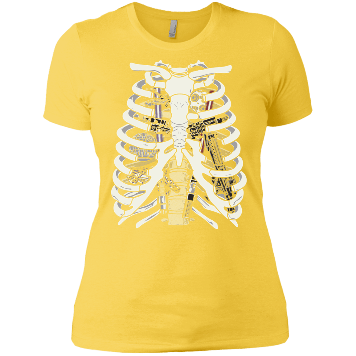 T-Shirts Vibrant Yellow / X-Small Anatomy of a Galaxy Far Away Women's Premium T-Shirt