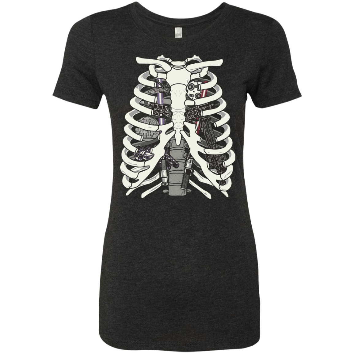 T-Shirts Vintage Black / Small Anatomy of a Galaxy Far Away Women's Triblend T-Shirt