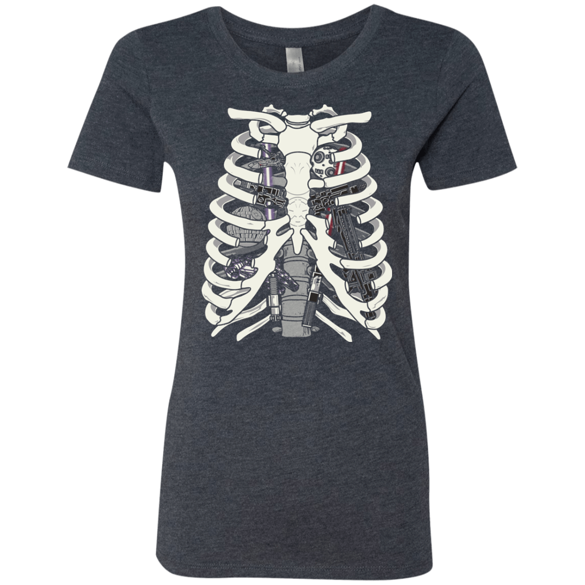 T-Shirts Vintage Navy / Small Anatomy of a Galaxy Far Away Women's Triblend T-Shirt