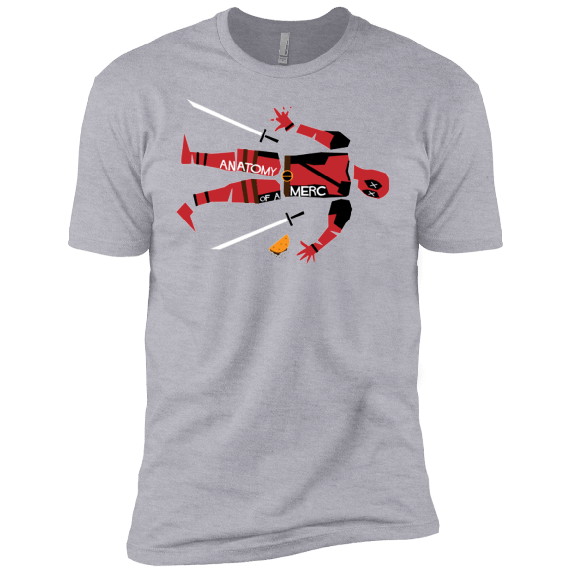 T-Shirts Heather Grey / YXS Anatomy of A Merc Boys Premium T-Shirt
