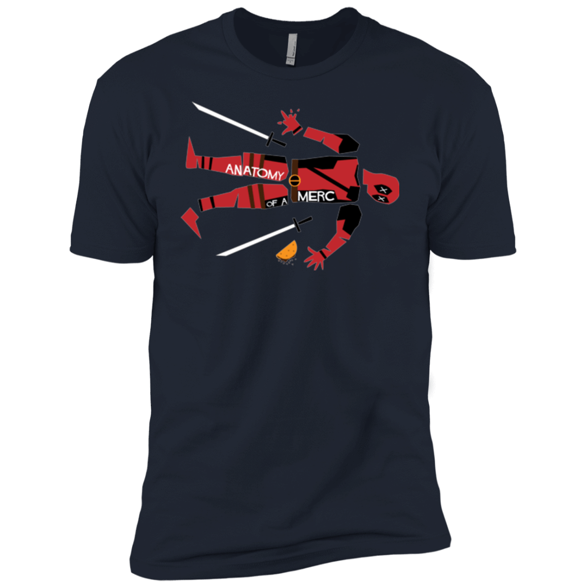 T-Shirts Midnight Navy / YXS Anatomy of A Merc Boys Premium T-Shirt