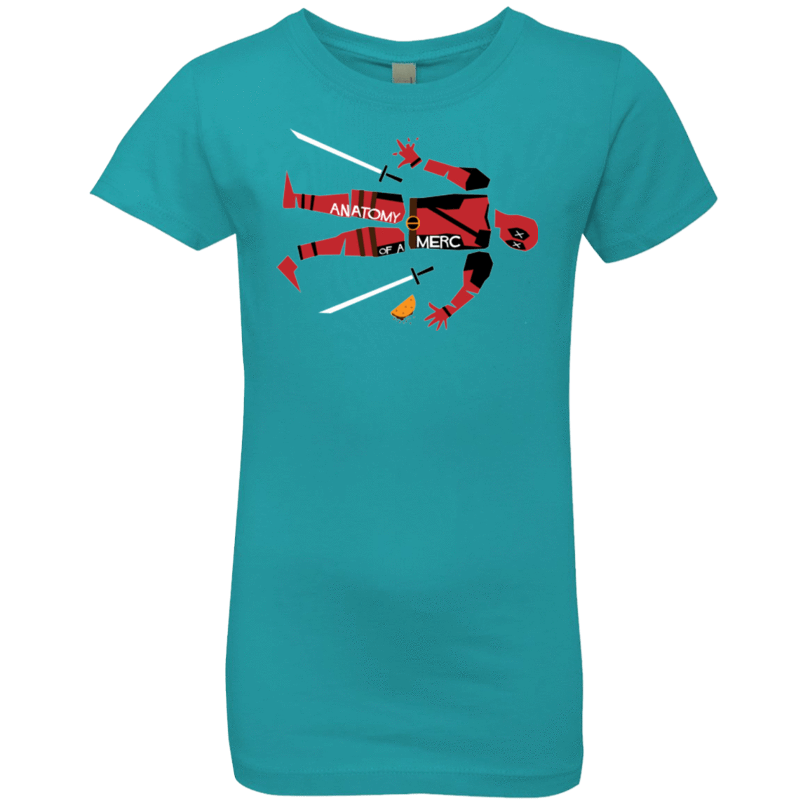 T-Shirts Tahiti Blue / YXS Anatomy of A Merc Girls Premium T-Shirt