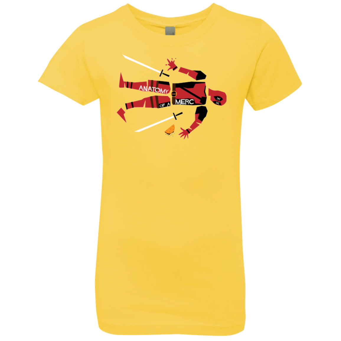 T-Shirts Vibrant Yellow / YXS Anatomy of A Merc Girls Premium T-Shirt