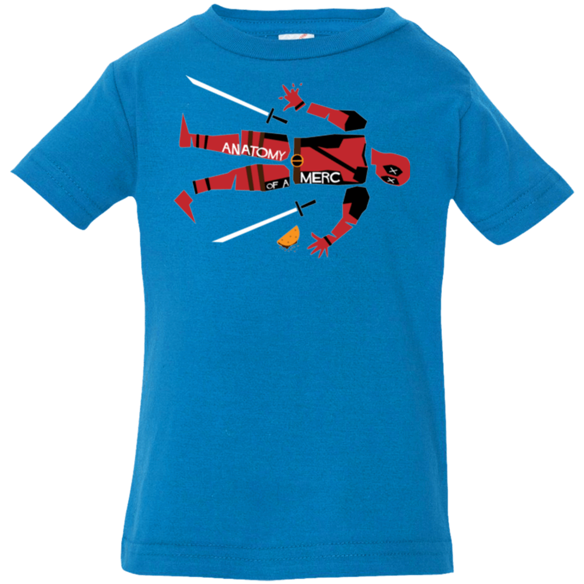 T-Shirts Cobalt / 6 Months Anatomy of A Merc Infant Premium T-Shirt