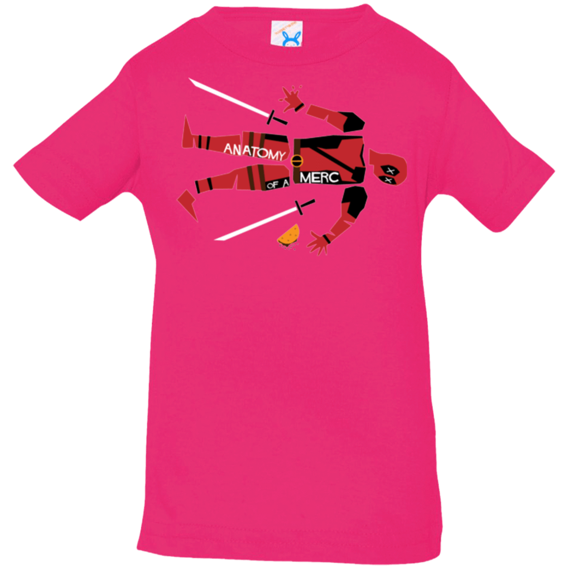 T-Shirts Hot Pink / 6 Months Anatomy of A Merc Infant Premium T-Shirt