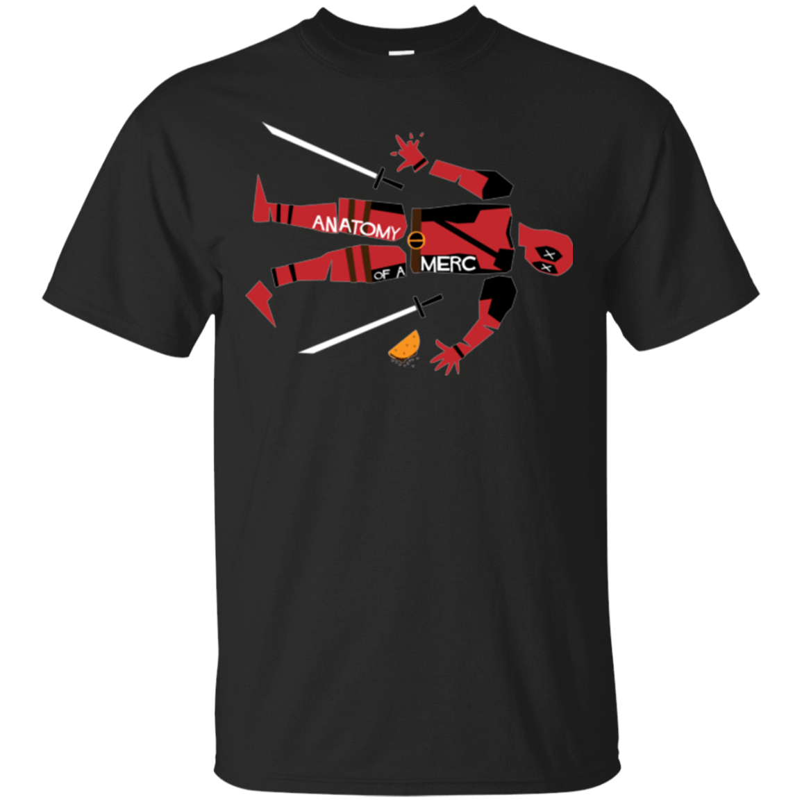 T-Shirts Black / Small Anatomy of A Merc T-Shirt