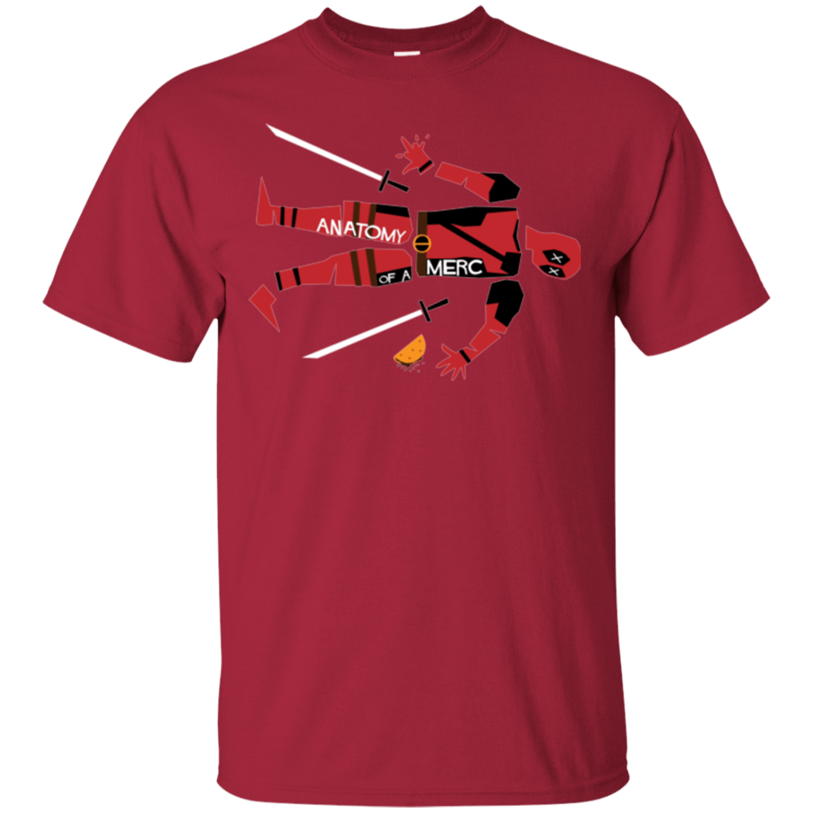 T-Shirts Cardinal / Small Anatomy of A Merc T-Shirt